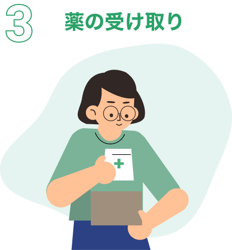 薬の受け取り通知